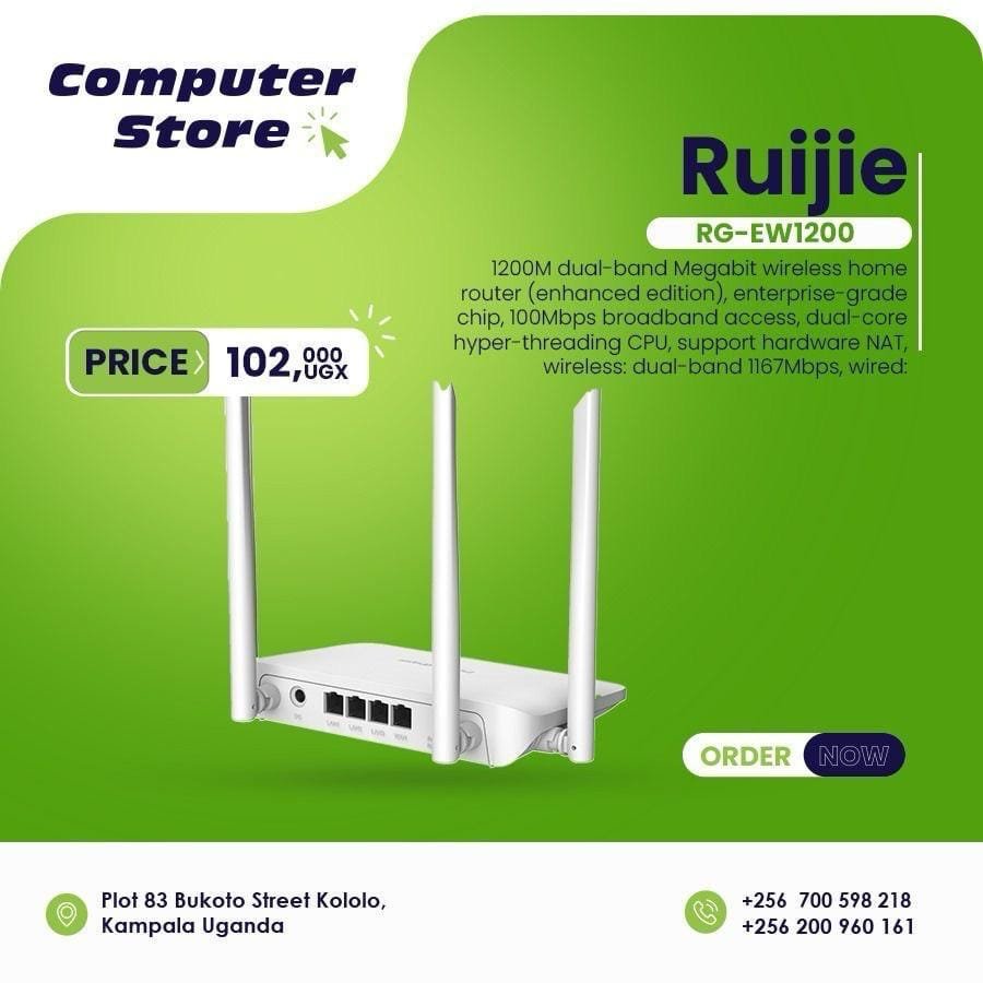 1200m dual band wireless router