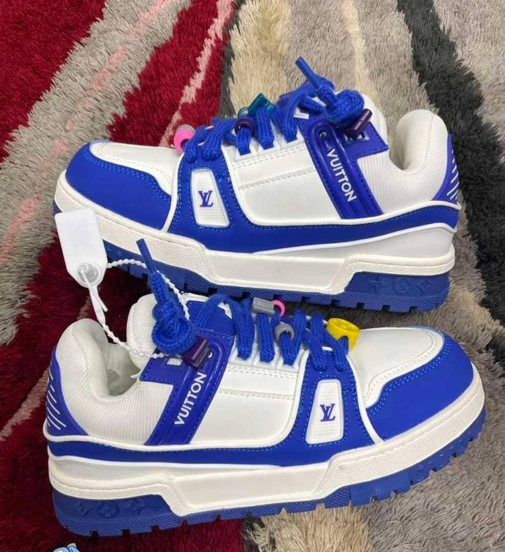 Louis Vuitton LV Trainer Maxi Blue sneakers