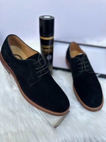 black suede