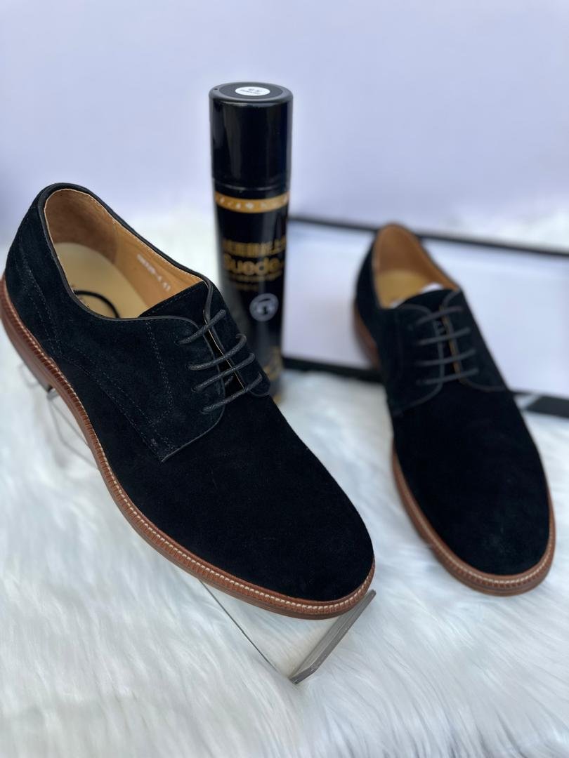 black suede