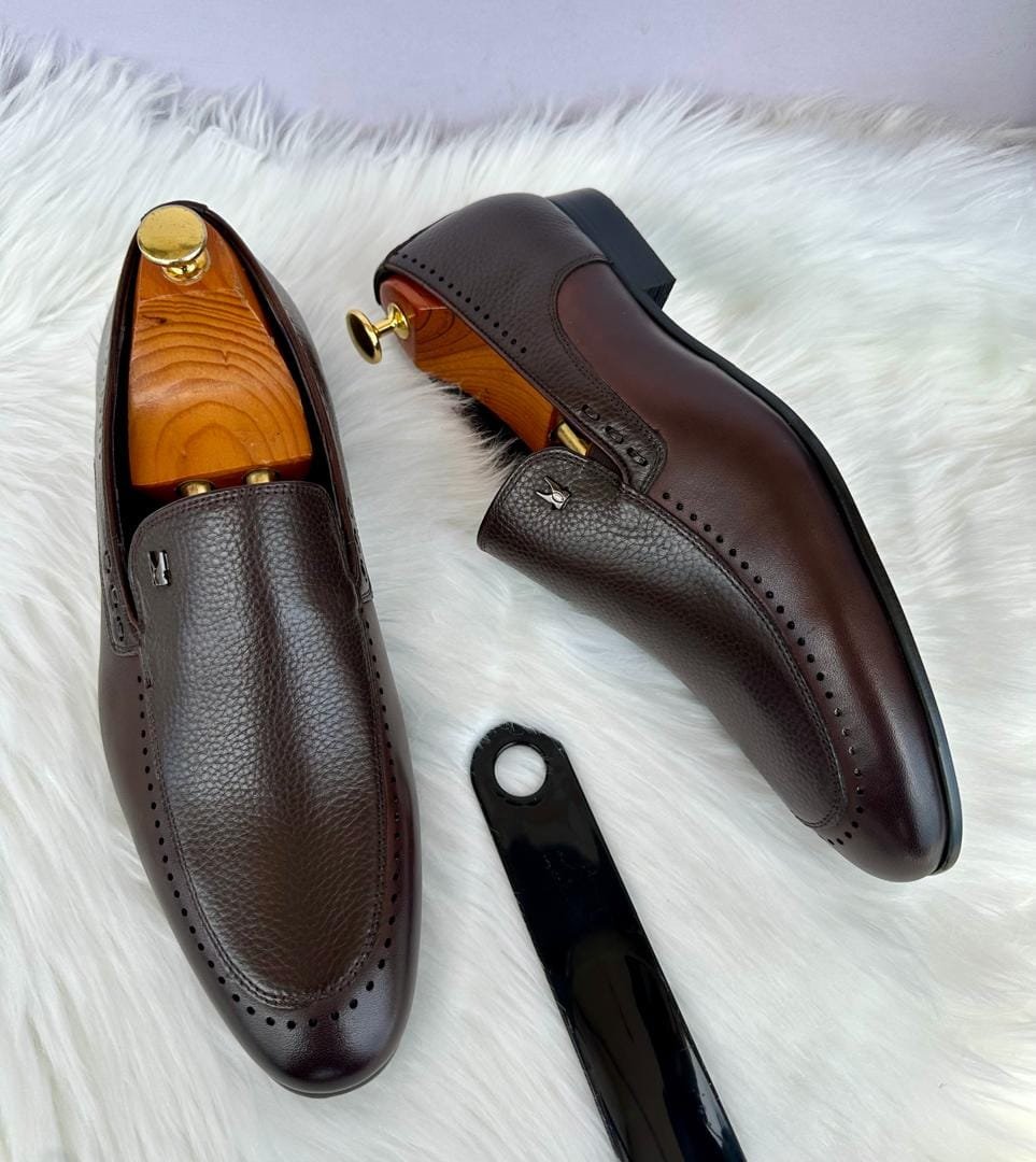 brown leather men’s dress shoes