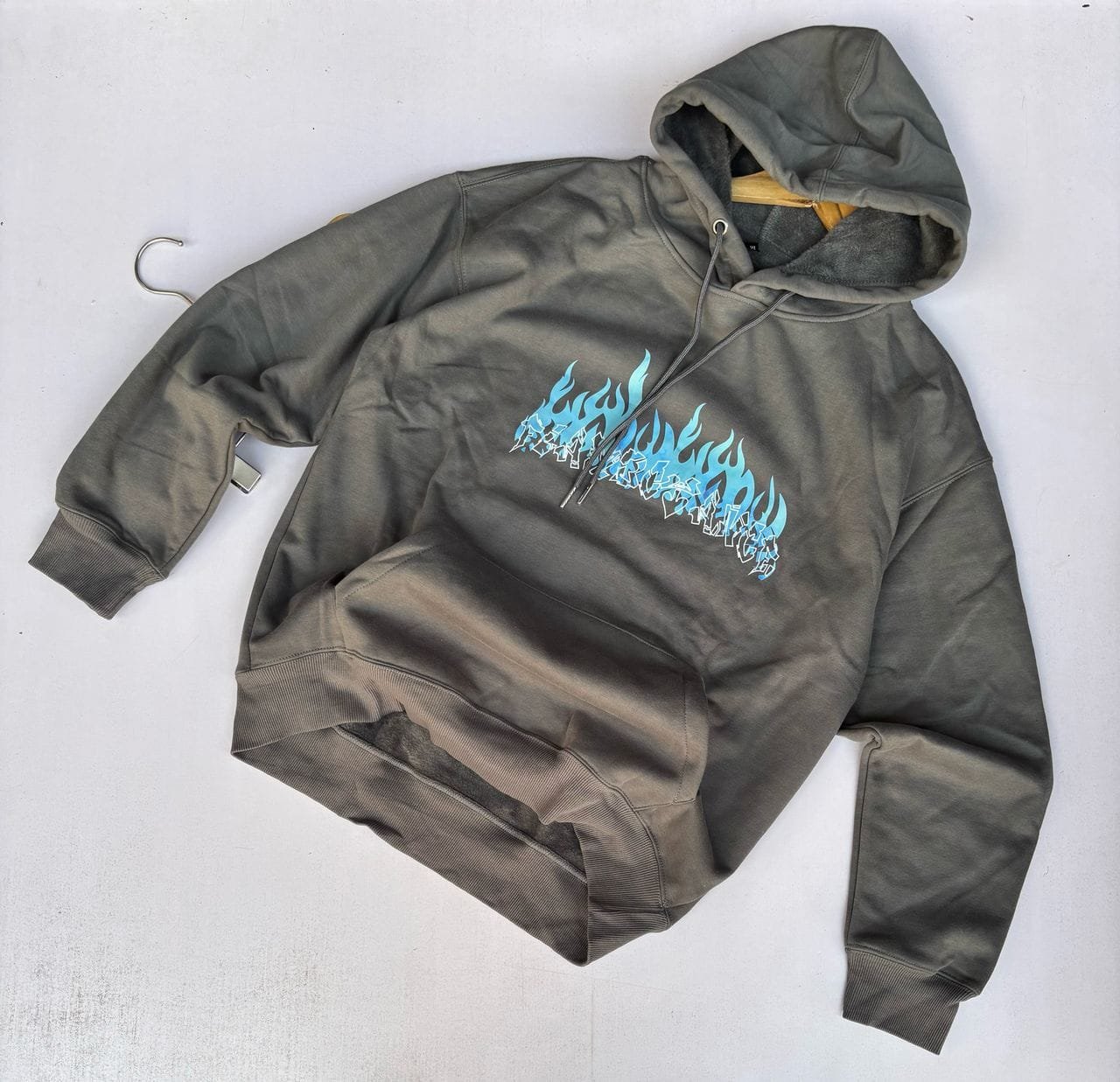gray Thrasher brand hooded