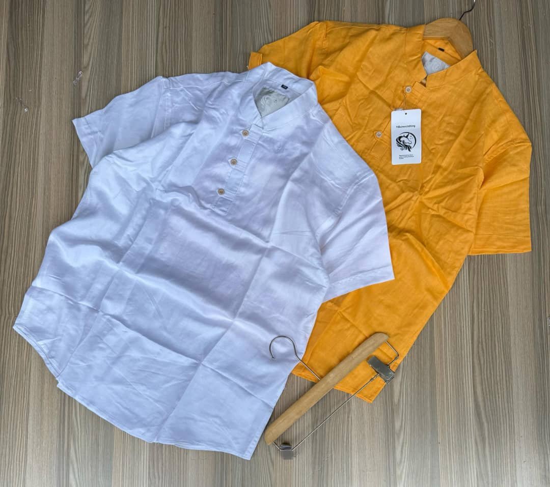 two short-sleeved shirts