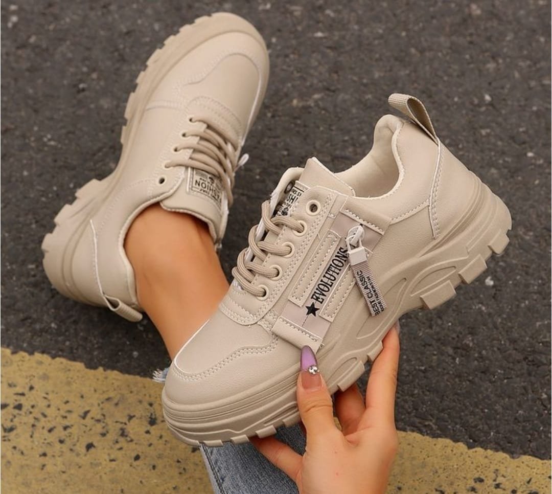 women’s beige casual sneakers.