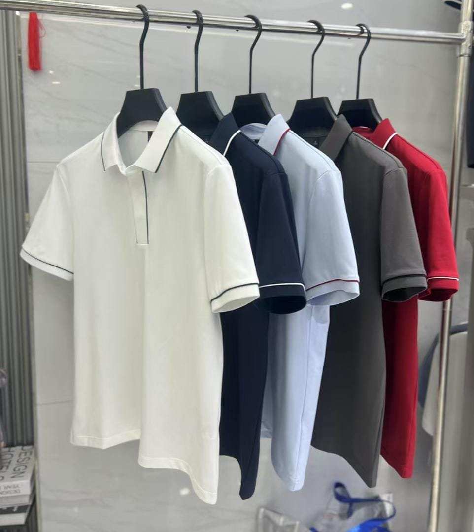 short-sleeved polo shirts