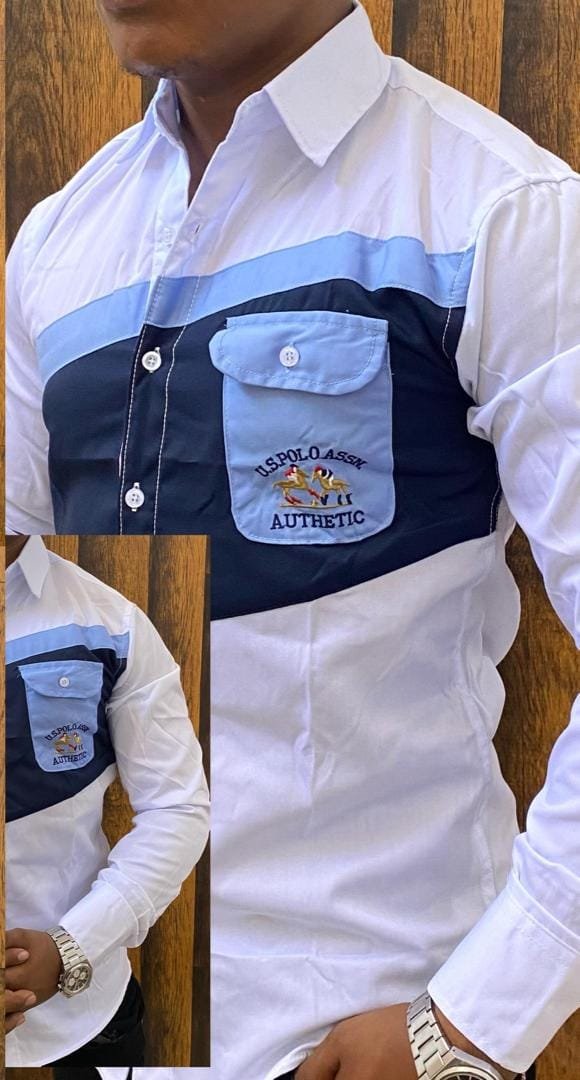 men’s long-sleeved shirt