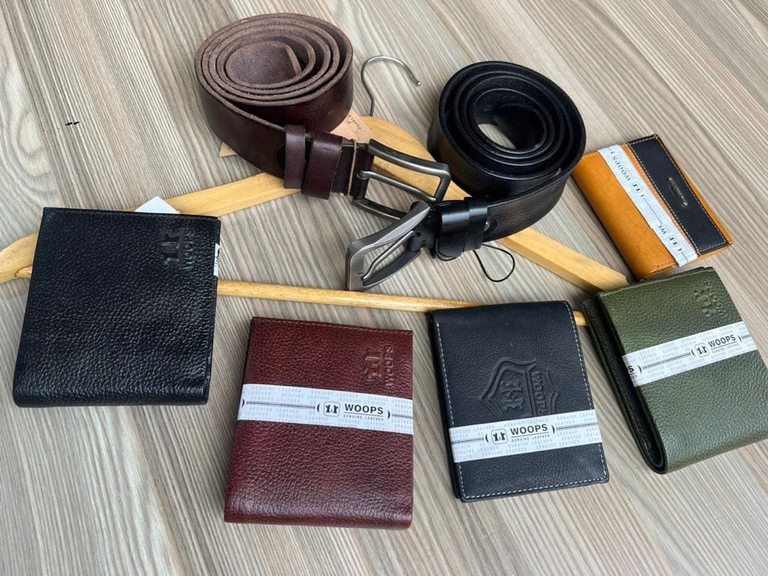 belts and wallets