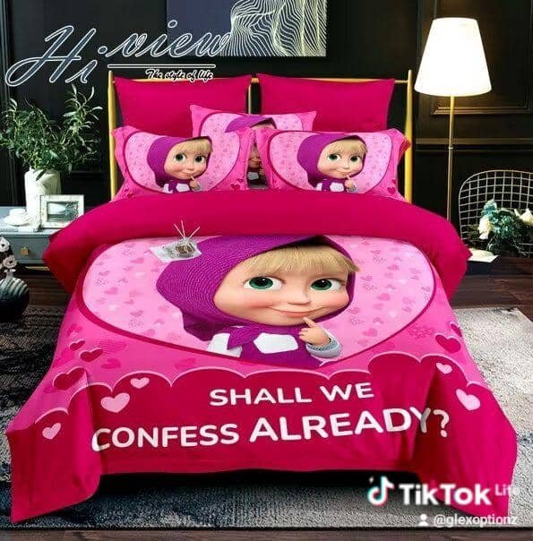 “Masha and the Bear duvet