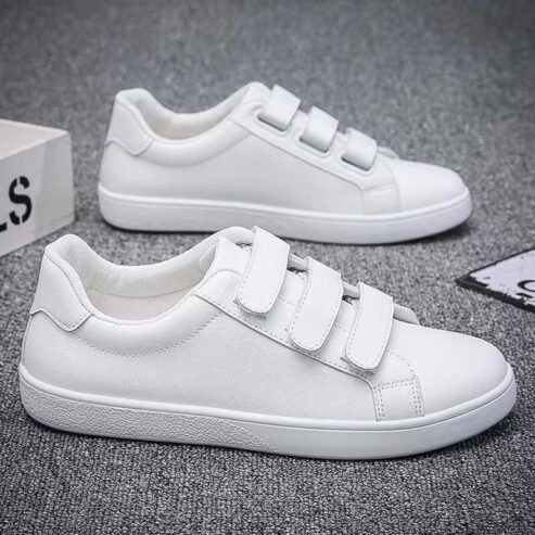 white sneakers