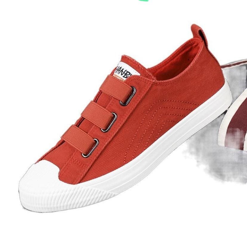 red Hanb men’s canvas sneaker