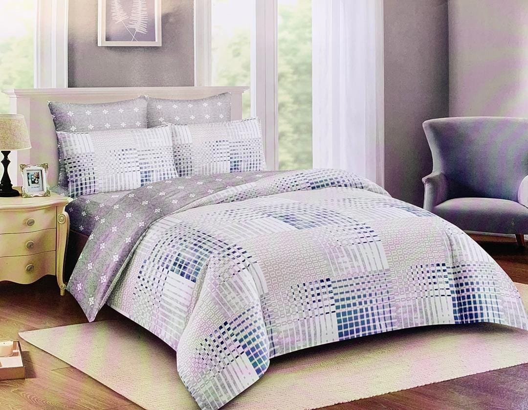 “Honey G” 5 by 6 four-piece duvet set