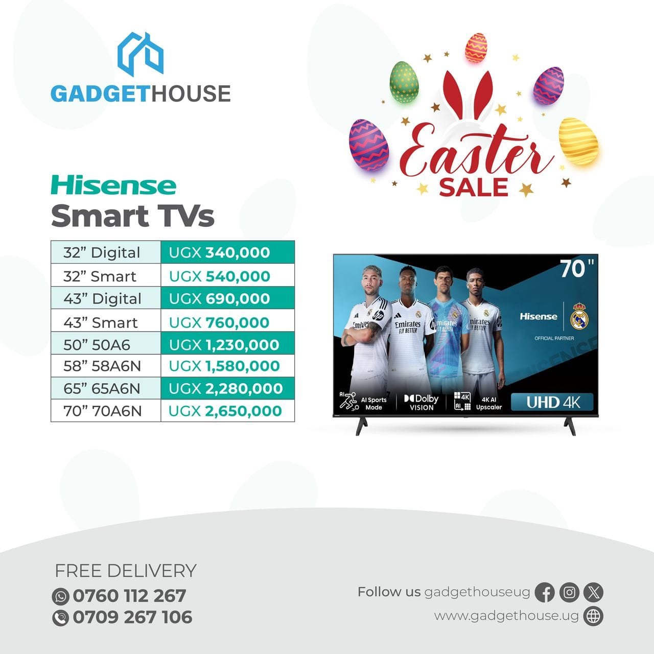 Hisense Smart TVs