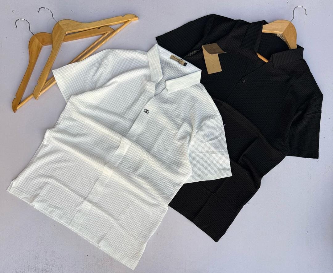 two short-sleeved shirts