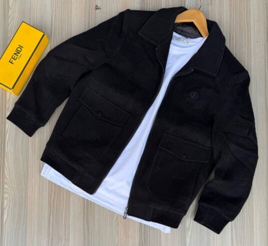 black jacket