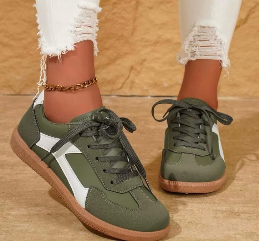 women’s lace-up sneakers