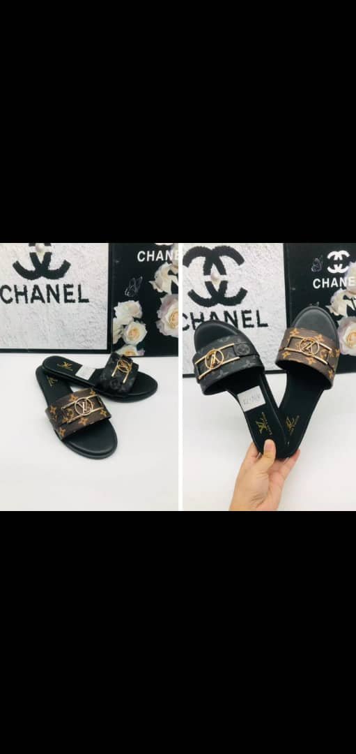 Louis Vuitton Monogram slippers
