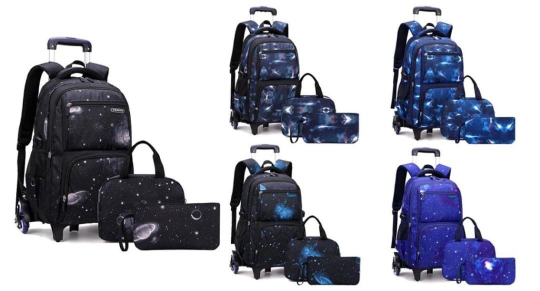 rolling backpack sets