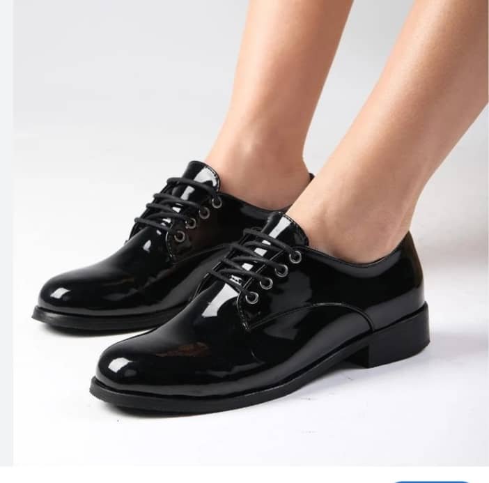 Berta Black Oxford-Casual shoes