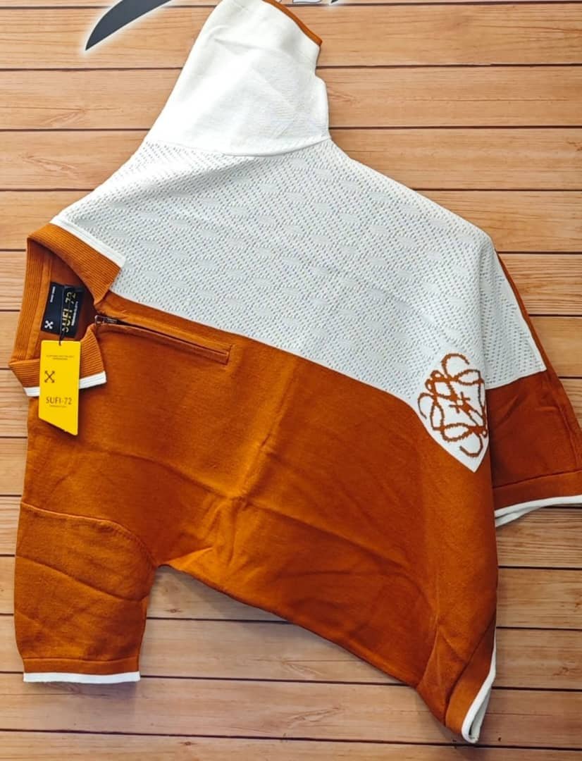 short-sleeved polo shirt