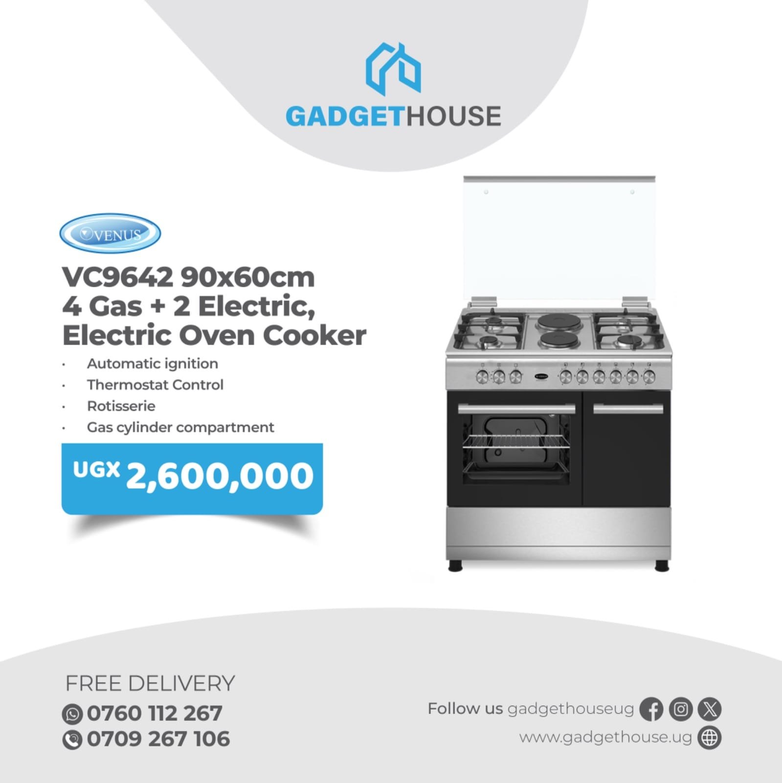 Venus VC9642 model cooker
