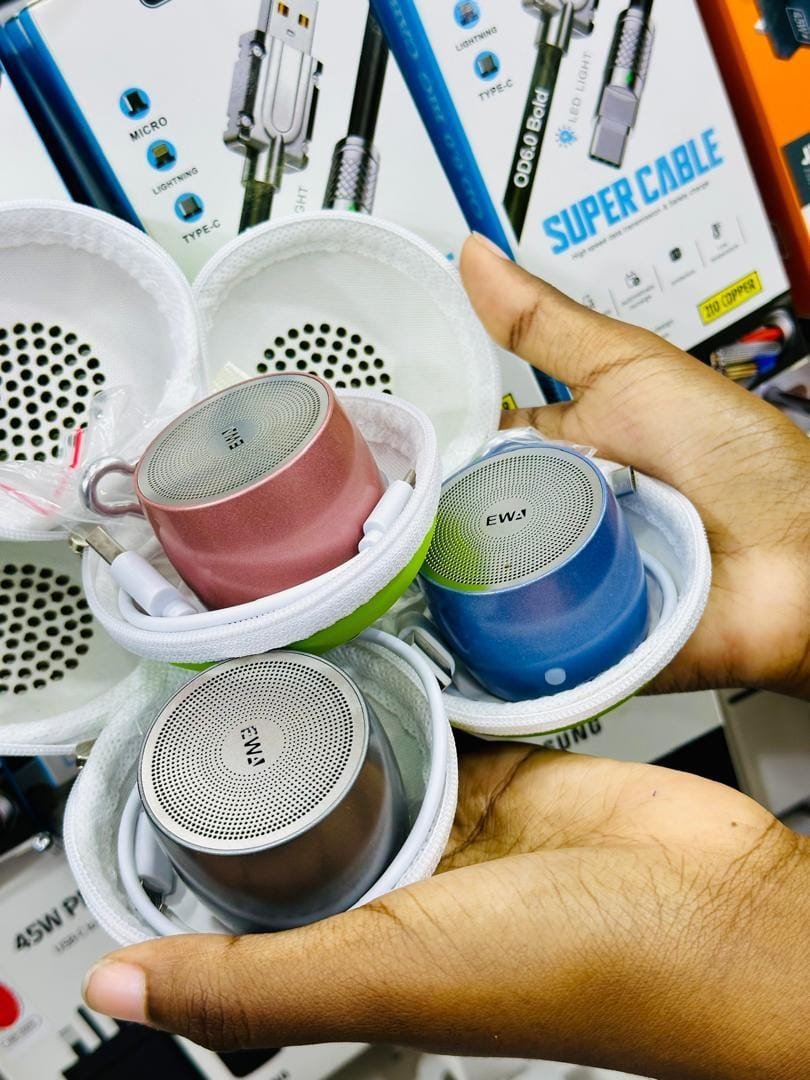 “EWA” brand portable Bluetooth speakers