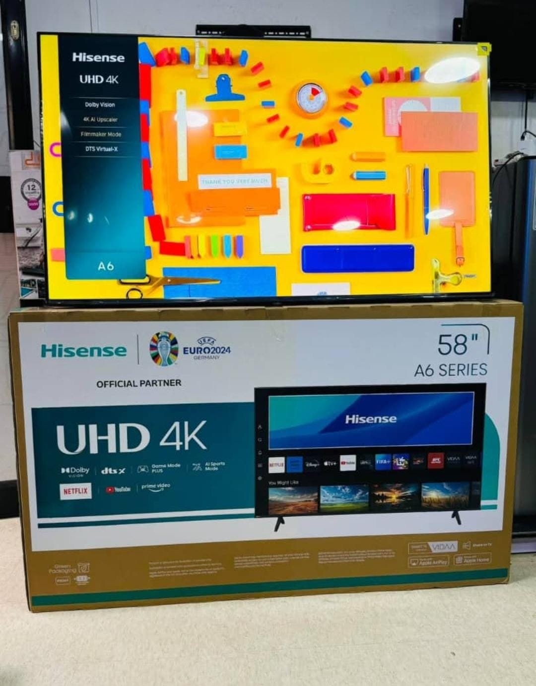 Hisense 58-inch 4K UHD Smart TV