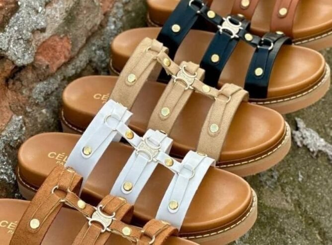 Celine slide sandals