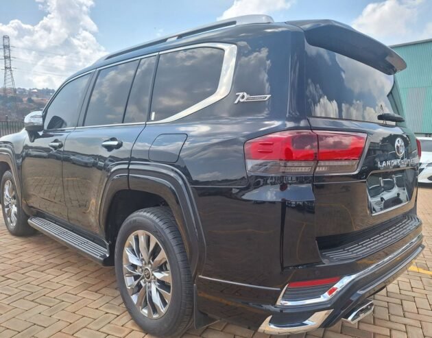 black 2023 Toyota Land Cruiser 300