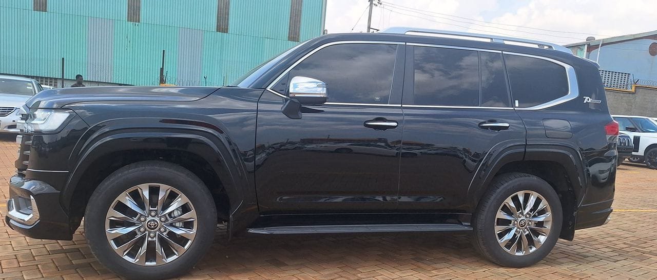black 2023 Toyota Land Cruiser 300