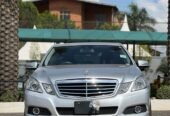 silver Mercedes-Benz E-Class
