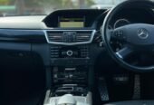 silver Mercedes-Benz E-Class