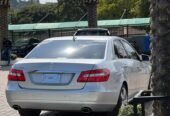 silver Mercedes-Benz E-Class