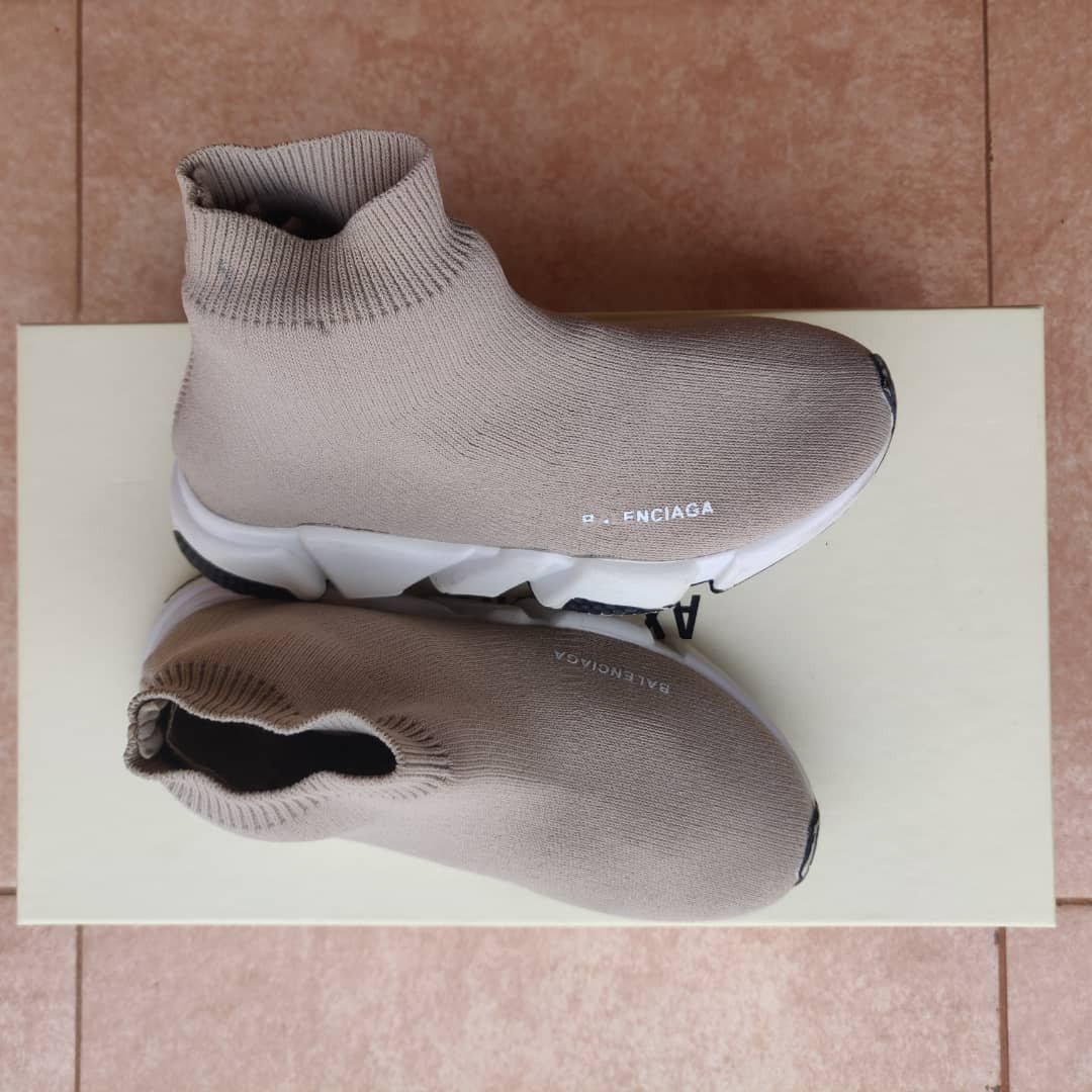 black high-top Kickers shoes