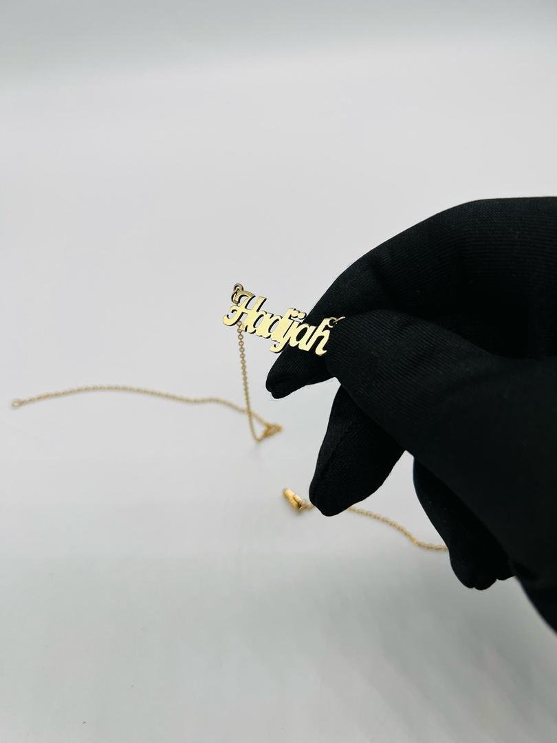 gold plated necklace