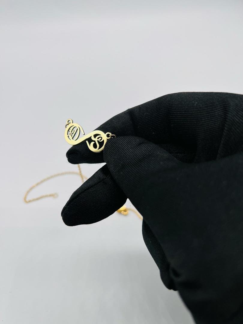 necklace gold-colored