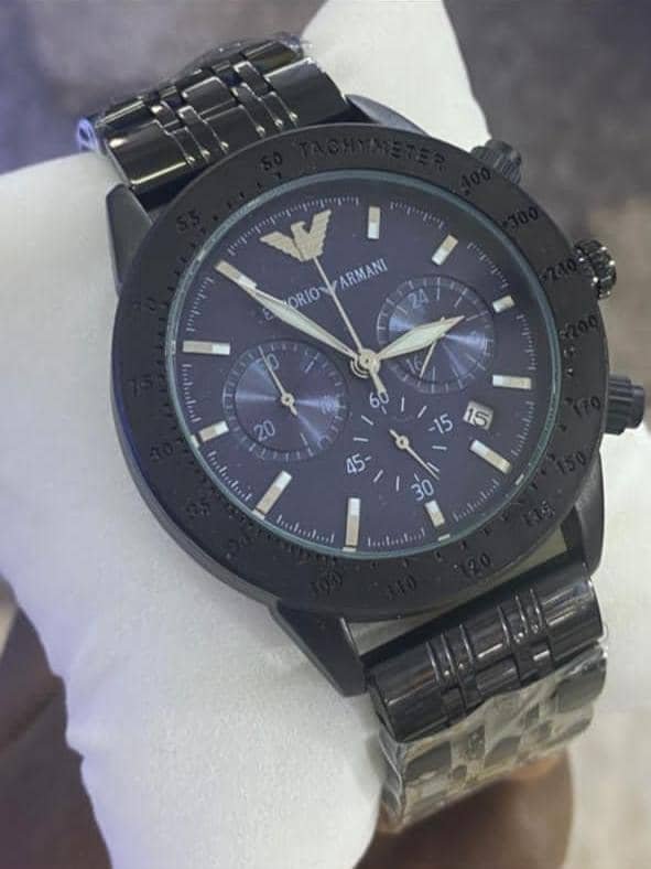 Emporio Armani men’s chronograph watch