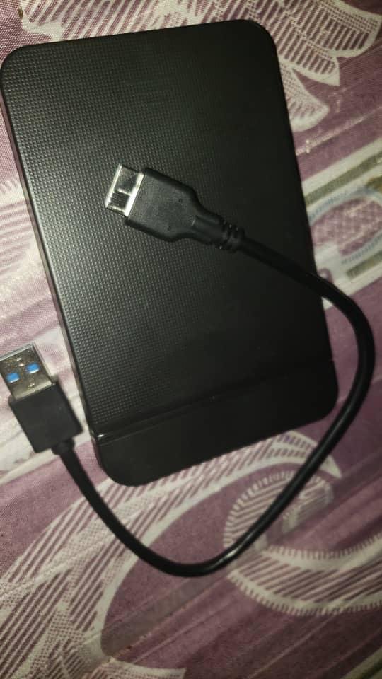 external hard drive