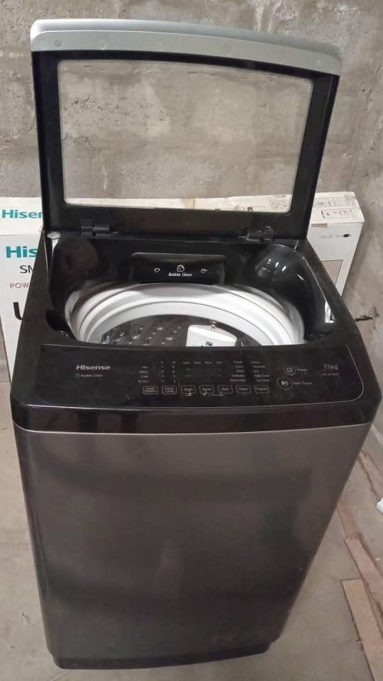 Hisense top loader washing machine