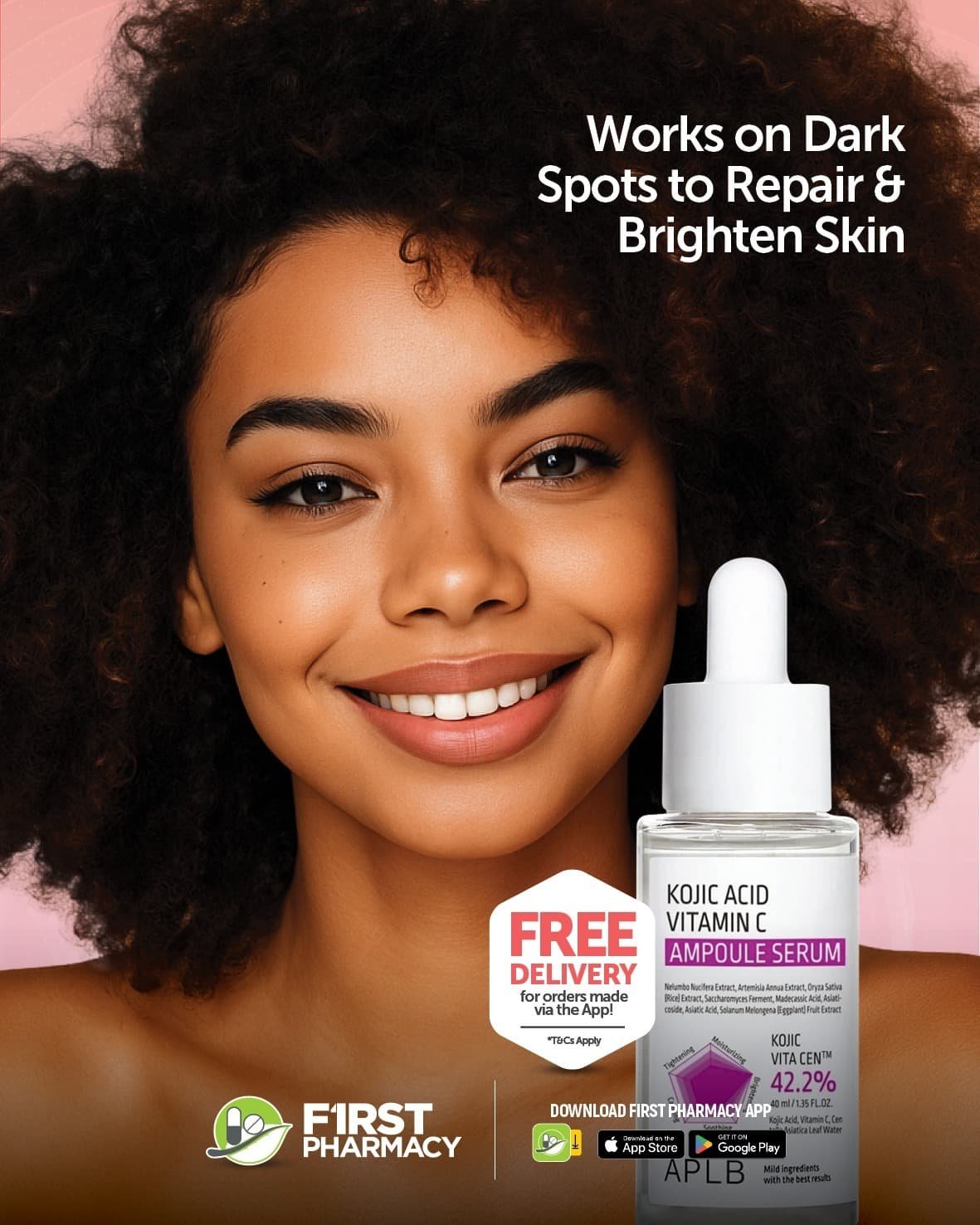 APLB KOJIC ACID VITAMIN C AMPLOULE SERUM