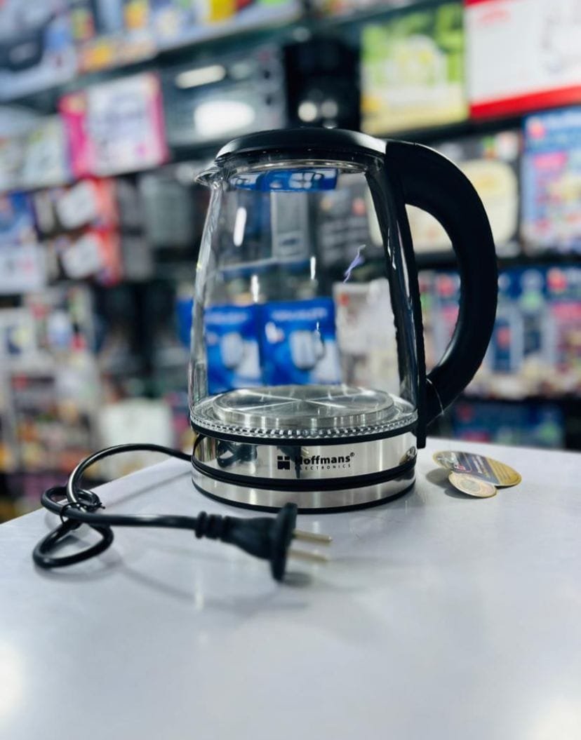 Hoffmans 2L Glass Electric Kettle
