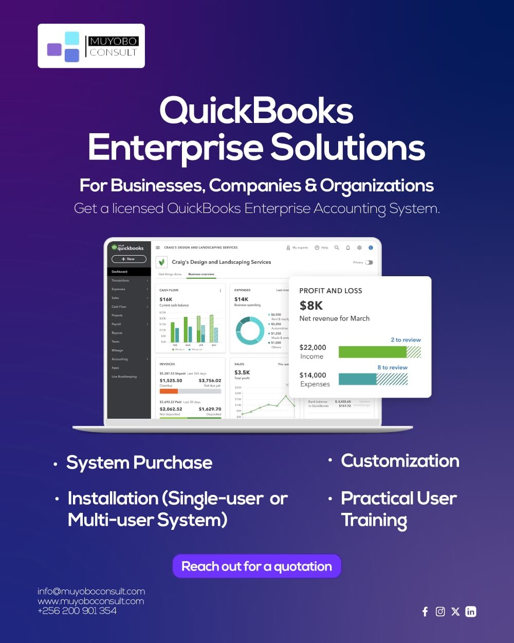 QuickBooks Enterprise Solutions for Businesses