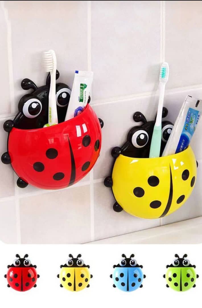 toothbrush and toothpaste holder