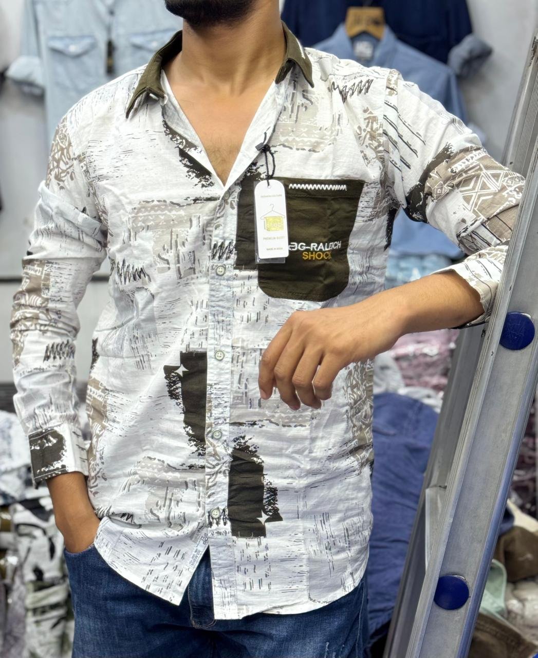 men’s casual shirt