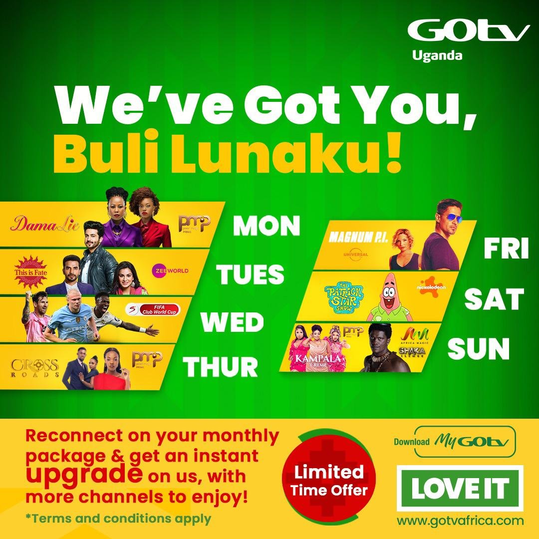 GOtv Uganda, a subscription-based digital terrestrial television service