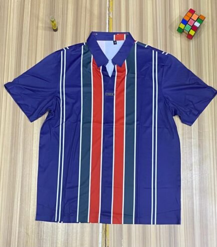 Tommy Hilfiger Golf Men’s Multi-Stripe Short Sleeve Polo Shirt,