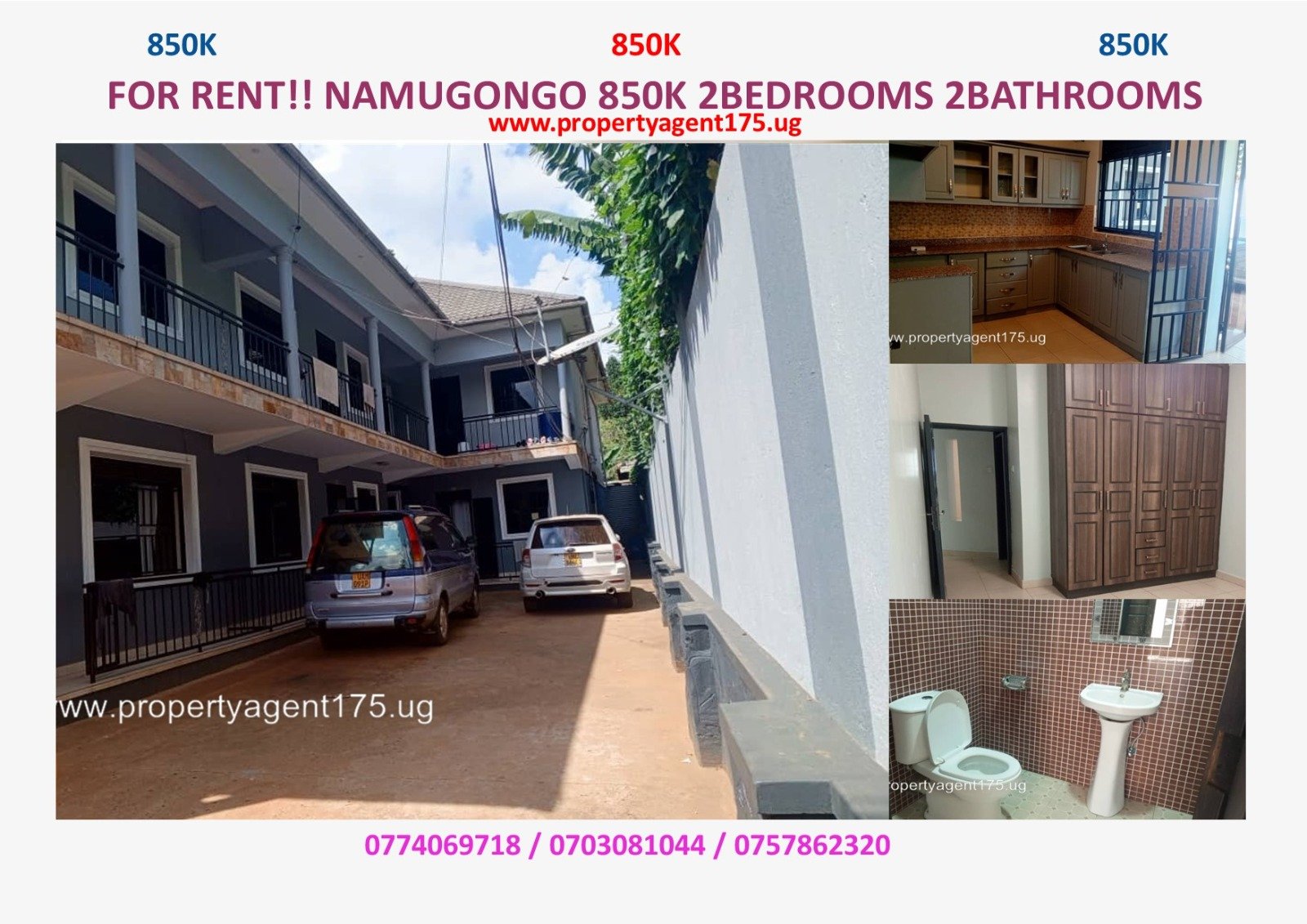 2-bathroom apartment