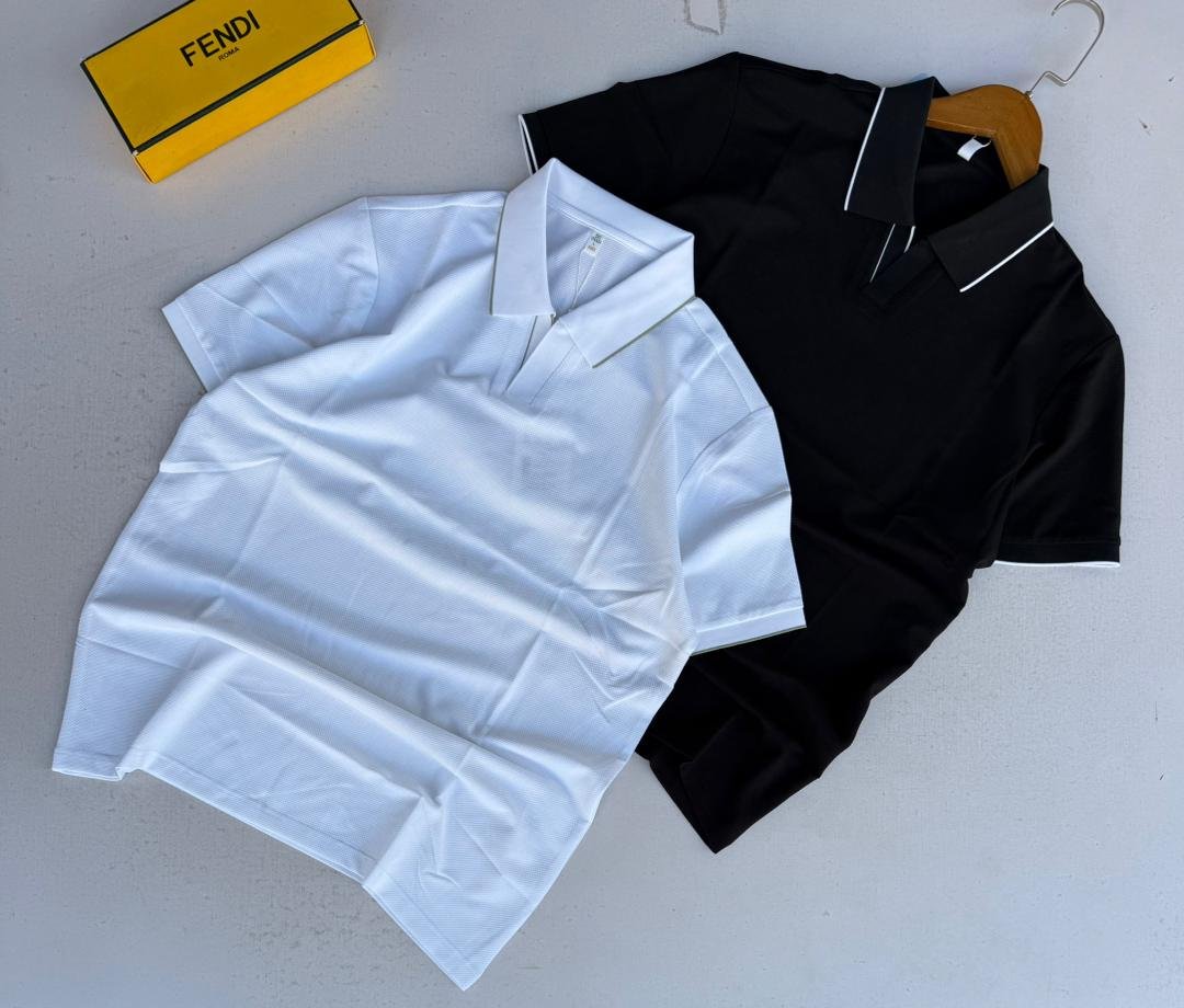 short-sleeved polo shirts