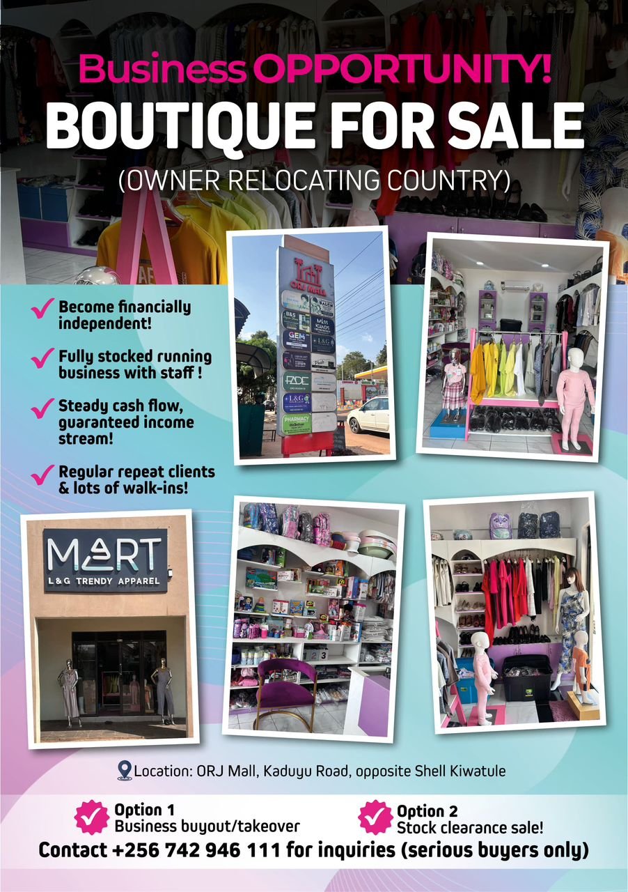 BOUTIQUE FOR SALE