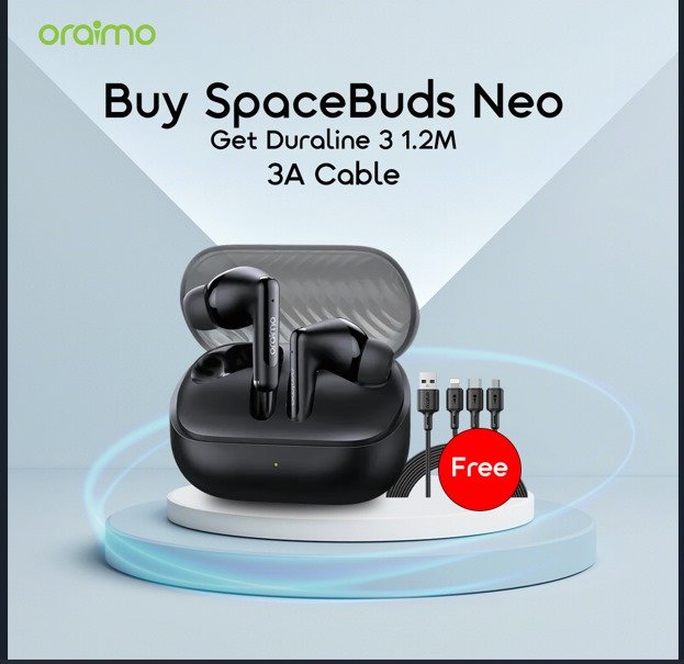 Oraimo SpaceBuds Neo True Wireless Spatial Earbuds