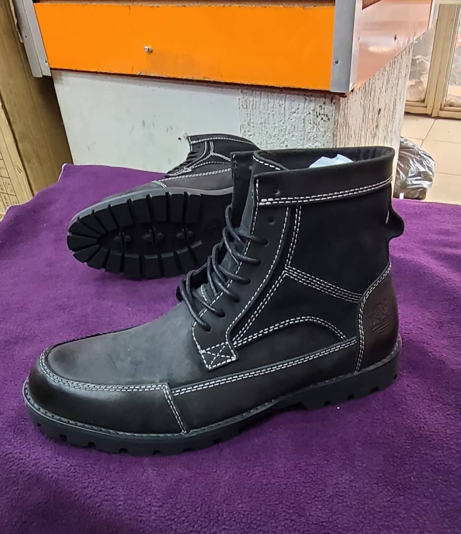 men’s casual leather boots